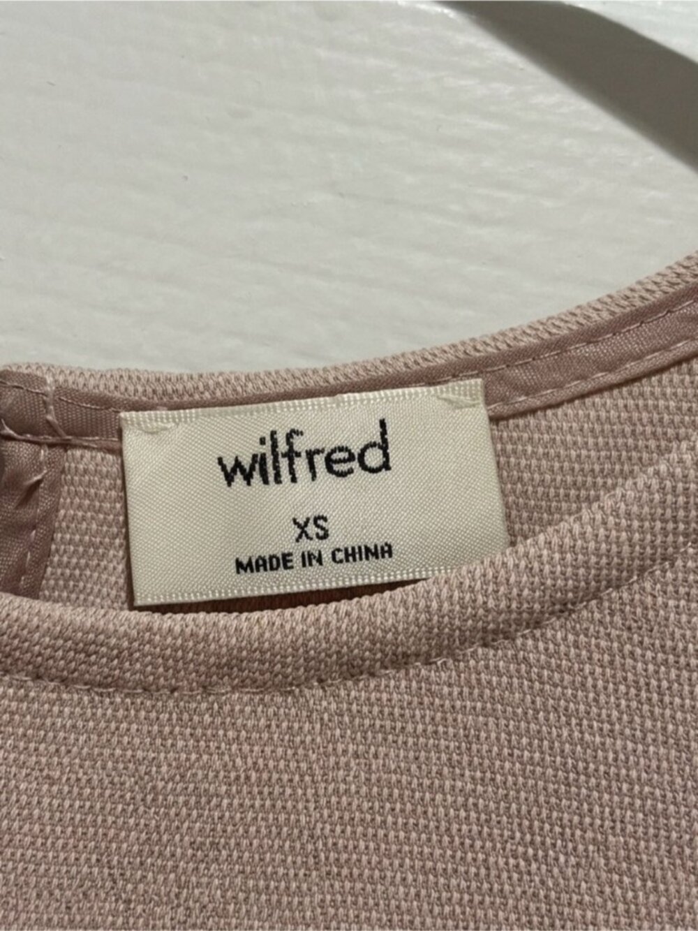 Aritzia Wilfred Size XS Rive Romper Blush Pink - Picture 8 of 8